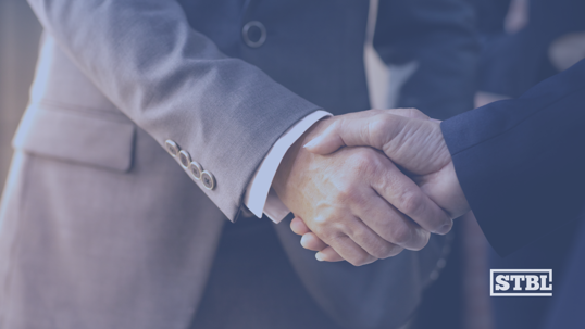 Business deal handshake