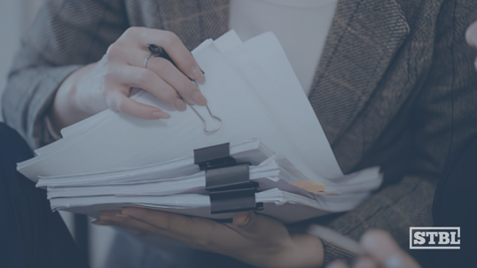 Review of contracts to check on business.